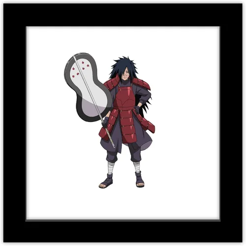 Vista 11 de Trends International Gallery Pops Naruto Shippuden - Arte de pared de Madara Uchiha, versión sin marco, 12 x 12 pulgadas