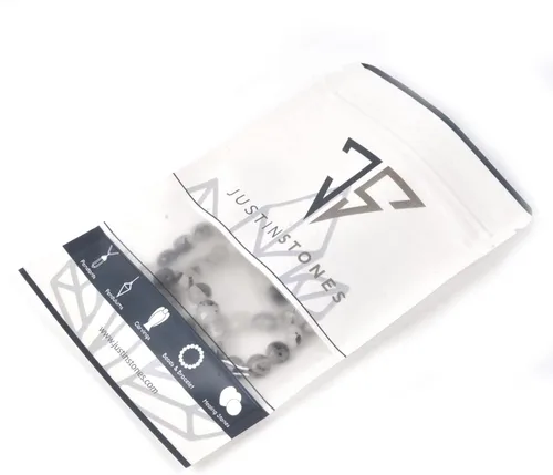 Vista 3 de Cuentas sueltas de cuarzo rutilado negro natural de 0.315 in, moneda facetada Discoid, cuentas sueltas de 15 pulgadas para hacer joyas de bricolaje