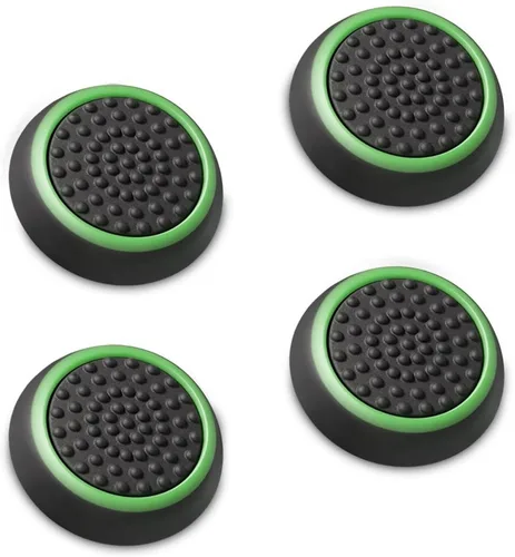Vista 9 de Fosmon [Juego de 4] palanca de control analógica, joystick, rendimiento del controlador, agarre para pulgar para PS4 PS3 Xbox ONE Xbox ONE S