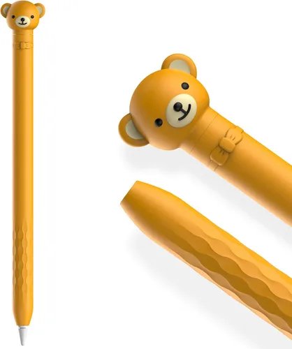 Vista 9 de AhaStyle Funda para Apple Pencil de 1ª generación, linda funda de silicona suave de dibujos animados, accesorios compatibles con Apple Pencil de 1ª