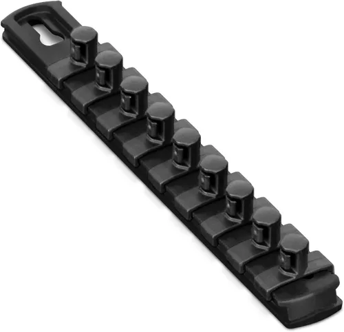 Vista 20 de Ernst Manufacturing Organizador magnético de enchufes de 8 pulgadas con clips de bloqueo giratorio de 9 3/8 pulgadas, azul (8408M-Blue-3/8)