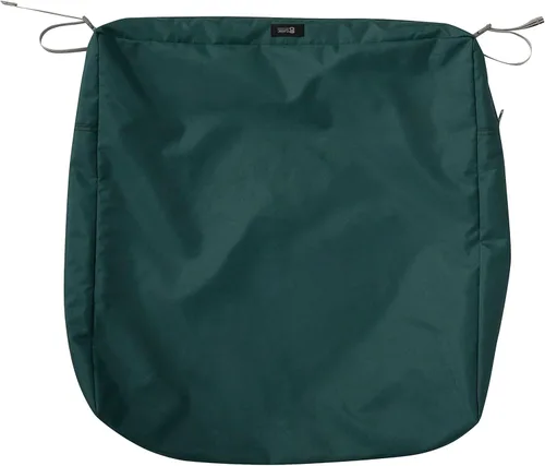 Vista 19 de Classic Accessories Ravenna - Funda de cojín cuadrada resistente al agua de 25 x 25 x 5 pulgadas, para asiento de exterior, funda de cojín