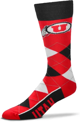 Vista 13 de FBF NCAA - Calcetines unisex para adultos, diseño de rombos
