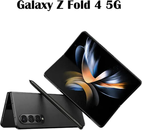 Vista 4 de Galaxy Z Fold 4/3/5 S Pen Fold Edition para Samsung Galaxy Z Fold 3/4/5, EJ-PF946BBEGUS, con puntas de repuesto, puntas y pasador de tarjeta (negro)