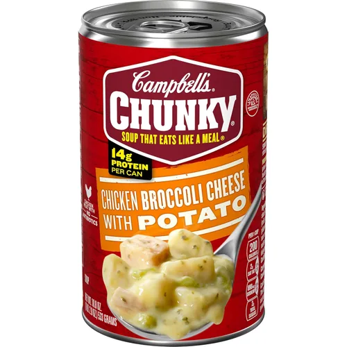 Vista 8 de Campbell's Sopa gruesa, sopa clásica de fideos con pollo, cuenco para microondas de 15.25 onzas (caja de 8)