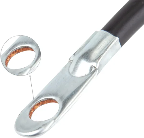 Vista 8 de Cartman Heavy Duty Cables de arranque Calibre 4 UL Listados en la bolsa.