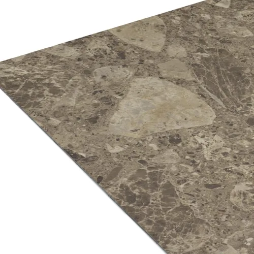 Vista 4 de Nexus - Azulejos de vinilo autoadhesivos para suelo de 12 pulgadas, 20 azulejos - 12'' x 12'', Emporador Marble Peel & Stick, suelo de bricolaje