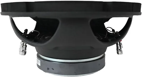 Vista 7 de Alphasonik ASW10D Serie AS 10" 900 vatios máx. / 300 vatios RMS Subwoofer de coche de 4 ohmios dual con cesta de acero estampado con imán