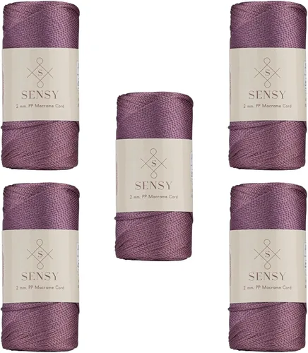 Vista 41 de Sensy Premium 2mm 229.5 metros de cuerda de poliéster 100% cordón de polipropileno Cordón de macramé 2mm Cordón para bolso de crochet Hilo