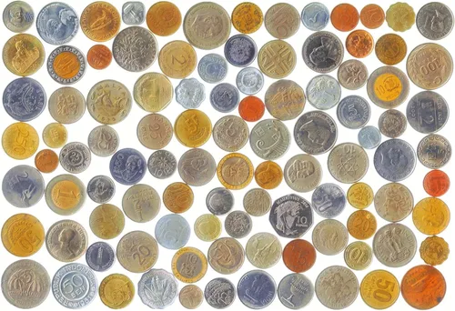 Vista 3 de 20 Monedas Diferentes de Países Únicos de Todo el Mundo ¡Incluye una Bolsita de Monedas Pequeña!