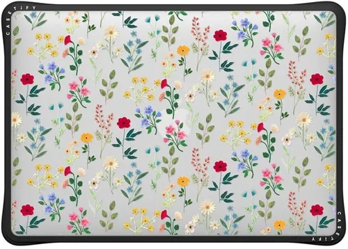 Vista 91 de CASETiFY Impact - Funda para MacBook Air de 13 pulgadas (M1/Intel) [esquinas de impacto acolchadas/resistente a los arañazos/agarre antideslizante]