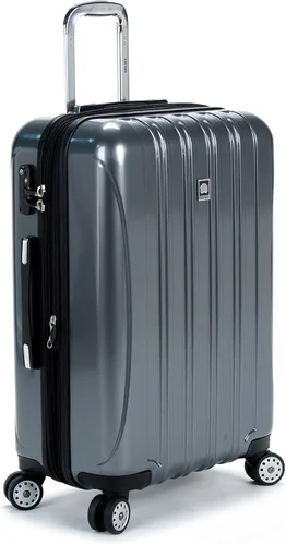 Vista 8 de Delsey Paris - Helium Aero - Maletas con laterales rígidos expandibles con ruedas giratorias, Titanio
