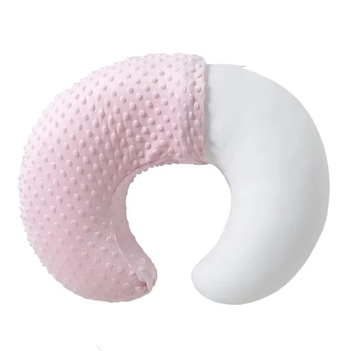 Vista 14 de Almohada de lactancia y posicionador corporal para bebé con funda premium para lactancia para niños y niñas, almohada de alimentación con funda