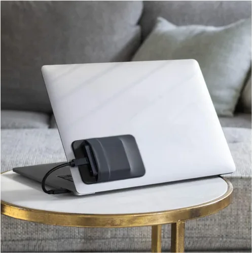 Vista 3 de Slipdrive - Funda portátil para disco duro para portátil - Unidad de estado sólido SSD - Adhesivo reutilizable - Funda de transporte para disco duro