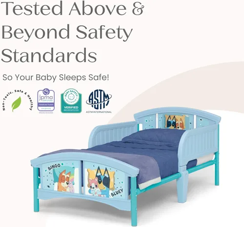 Vista 6 de Cama infantil de plástico Delta Children, Bluey
