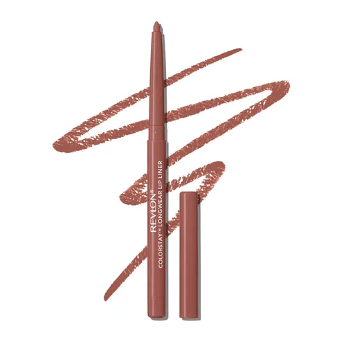 Vista 12 de REVLON - Delineador de labios con sacapuntas integrado, maquillaje, colores ricos de larga duración, aplicación suave, visón 703, 0.01 onzas