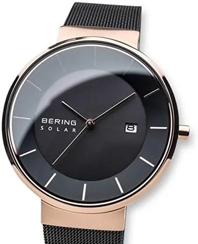 Vista 3 de BERING Mens Analogue Solar Powered Watch with Stainless Steel Strap