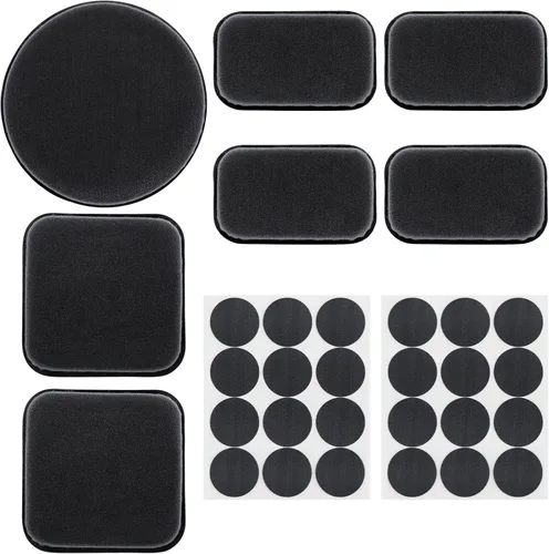Vista 10 de Aoutacc Kit de acolchado para casco, almohadillas universales de espuma de repuesto para bicicleta, motocicleta, accesorios para casco