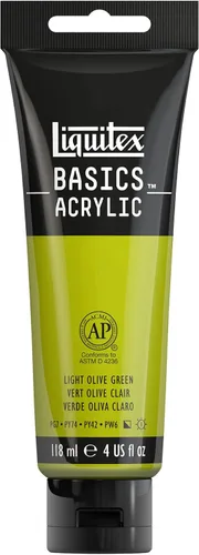 Vista 11 de Liquitex BASICS Pintura Acrílica, Tubo de 250ml (8.5 oz), Azul Ftalocianina