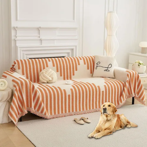 Vista 14 de HAOMAIJIA Fundas de sofá estilo bohemio para sofá de 3 cojines, fundas de sofá para mascotas, fundas de sofá suaves y gruesas antideslizantes
