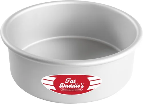 Vista 55 de Fat Daddio's Juego de moldes para pasteles redondos uniformes de aluminio anodizado de 4 niveles, profundidad de 3 pulgadas