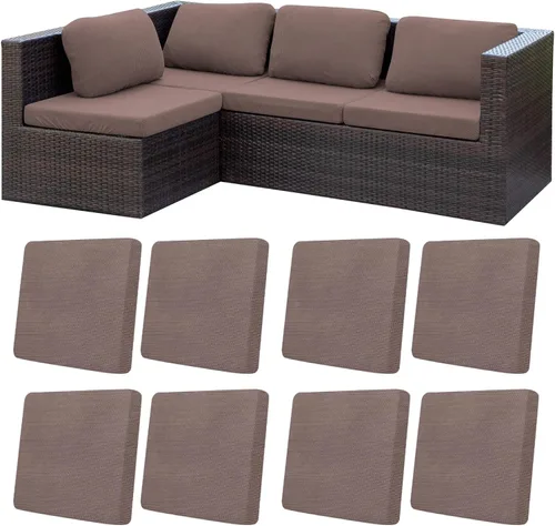 Vista 50 de Fundas de cojín elásticas para patio, fundas de cojín para muebles de patio, fundas de cojín para muebles de patio, protector de muebles lavable