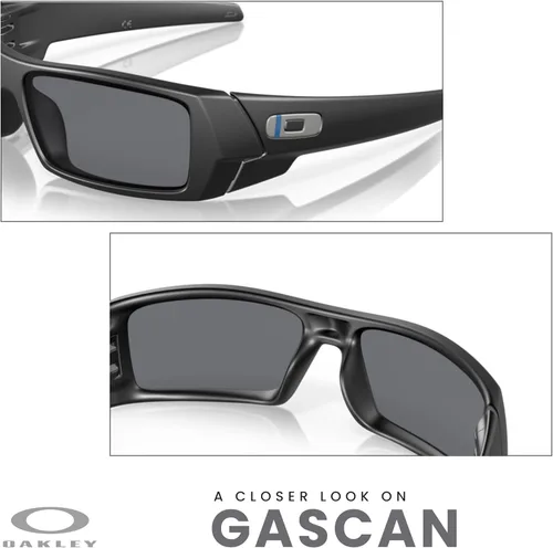 Vista 6 de Oakley Gascan OO9014 Gafas de sol+paquete con correa + paquete con kit de cuidado iWear de diseñador