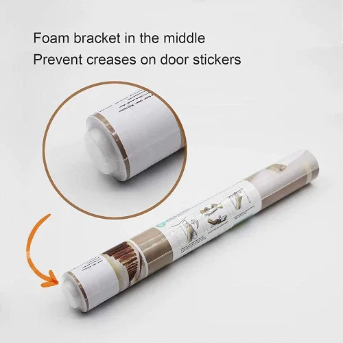 Vista 7 de Calcomanías 3D para puerta, murales para despegar y pegar, papel tapiz de caballo, calcomanías autoadhesivas extraíbles de PVC, impermeable, póster