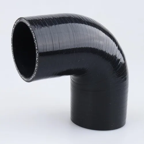 Vista 8 de AC PERFORMANCE ID 1.1" (28mm), Acoplador de codo de 90 grados, longitud de la pierna 3.5" (90mm), grosor de la pared 0.18" (4.5mm), 3 capas