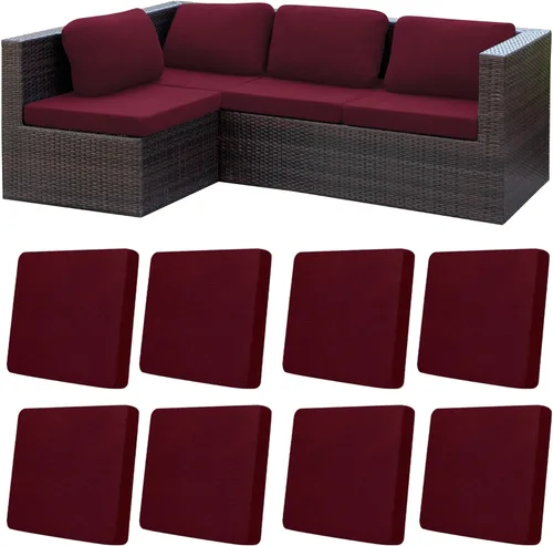 Vista 39 de Fundas de cojín elásticas para patio, fundas de cojín para muebles de patio, fundas de cojín para muebles de patio, protector de muebles lavable