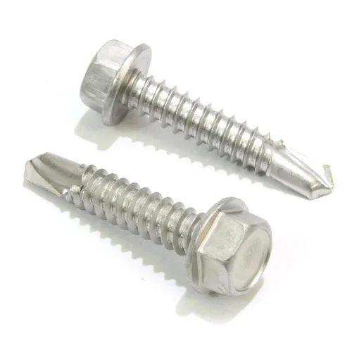 Vista 11 de Bolt Dropper Tornillos TEK de acero inoxidable #8 x 1/2 pulgadas, paquete de 100 tornillos autorroscantes, resistentes a la corrosión, tornillos