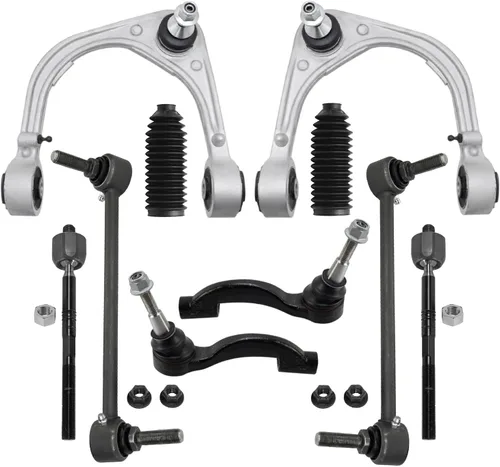 Vista 51 de Detroit Axle - Kit de suspensión delantera de 10 piezas para Hyundai Accent 2006-2011, 2 brazos de control inferiores, 4 barras de acoplamiento