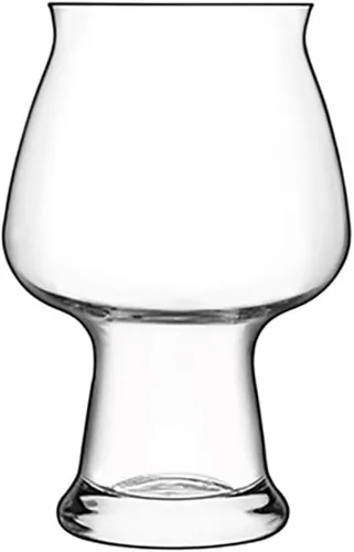 Vista 2 de Luigi Bormioli Birrateque - Vasos de cerveza de sidra de 17 onzas (juego de 2) – Vasos de cerveza artesanales para sidra, sidra dura, sidra