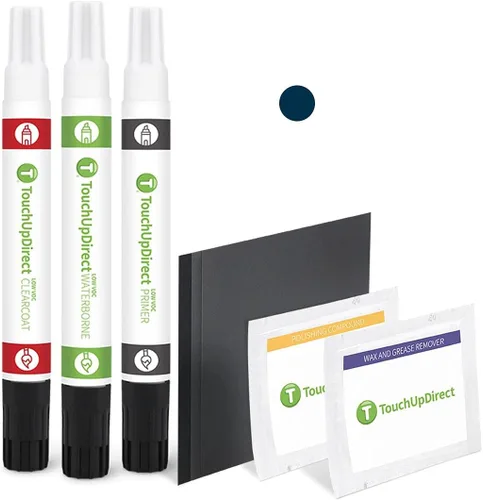 Vista 391 de TouchUpDirect QAK - Aerosol de pintura de retoque de color blanco sólido compatible con Nissan Exact Match - Kit esencial
