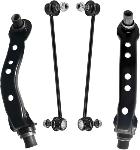 Vista 212 de Detroit Axle - Kit de brazos de control inferiores delanteros para Dodge Dart 2013, 2014, 2015, 2016, 2 brazos de control inferiores con ensamblaje