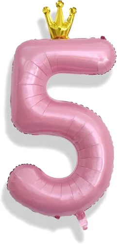 Vista 18 de Globos de Sirena Número 0 de 40 Pulgadas, Juego de Globos de Números Grandes Morado Verde Azulado Arcoíris 0-9, Globos de Números de Papel