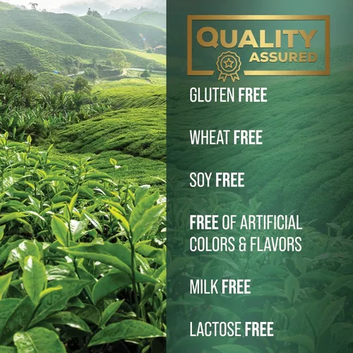 Vista 7 de PureTea - Píldoras de extracto de té verde de 1000 mg con EGCG – 98% de polifenoles estandarizados – Cápsulas de té verde de absorción 3X