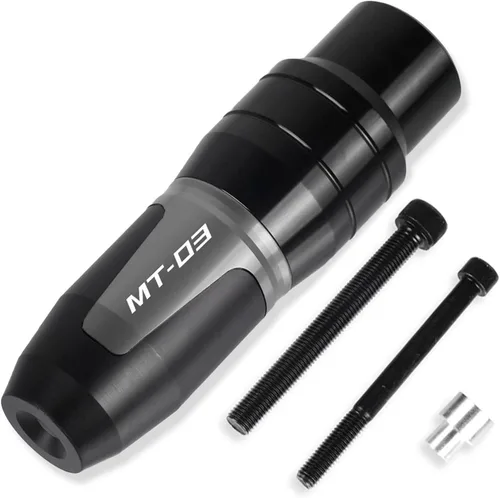 Vista 14 de Protector de motor para Yamaha MT03 MT-03 2015 2016 2017 2018 2019 2020 motocicleta CNC Accesorios Marcos de escape deslizantes Almohadillas