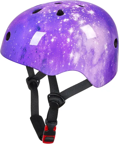 Vista 9 de Bienbee - Casco para niños pequeños, casco de patineta para bicicleta, equilibrio, bicicleta, scooter, para niñas y niños de 1-3-5-8-14 años