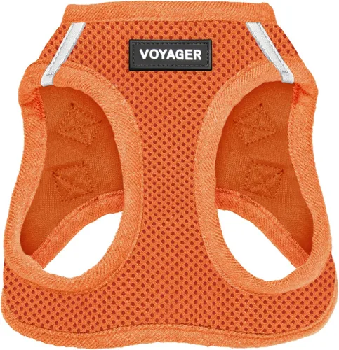 Vista 17 de Best Pet Supplies Voyager Step-In - Arnés de malla para perros, apto para todo tipo de clima, arnés tipo chaleco fácil de poner, para perros