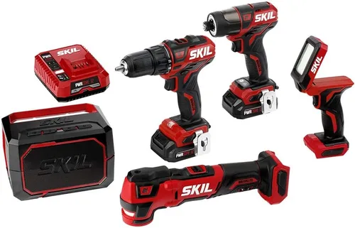 Vista 14 de SKIL 2 - Kit de herramientas: Destornillador inalámbrico sin escobillas PWRCore 12 de 12V y 1/2 pulgadas