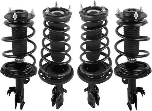 Vista 38 de MOSTPLUS Juego de amortiguador y resorte de puntal delantero compatible para Toyota Avalon 2012-2017 172941/172940, resorte helicoidal, 2 piezas