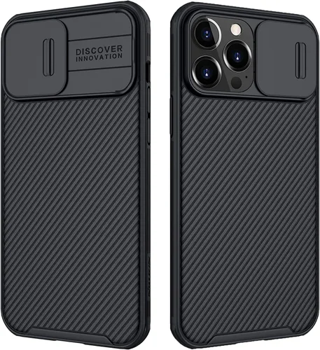 Vista 16 de Mangix Funda para iPhone 13 con Cubierta de Cámara, Ajuste Delgado Funda Protectora de Policarbonato Resistente a Golpes con Cubierta Deslizante