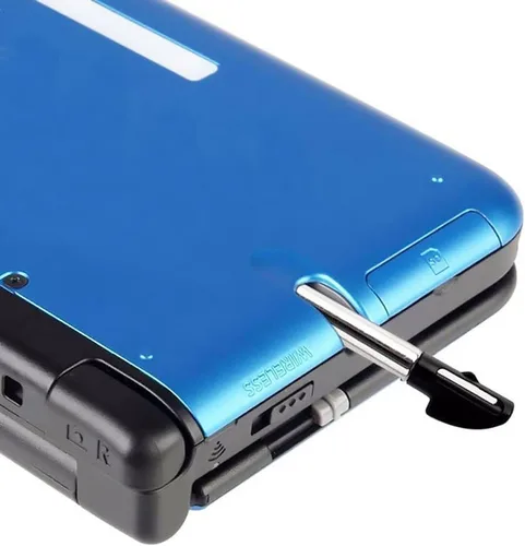 Vista 3 de OSTENT Adjustable Metal Game Touch Stylus Pen for Nintendo 3DSLLXL Console Pack of 4