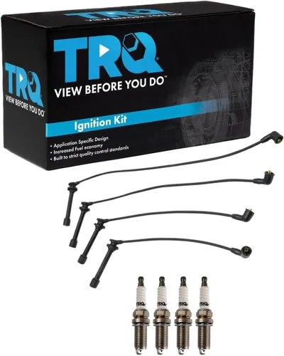 Vista 55 de Kit de Bujías de Iridium TRQ 5 Piezas Bujías de Iridium Compatibles con Chevrolet Aveo 2004-2008 2007-2008 Aveo5