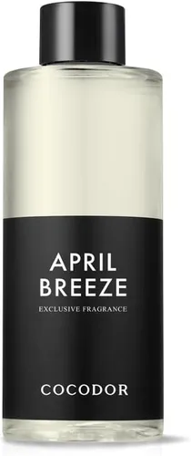 Cocod'or recarga de aceite para difusor de varillas/brisa de abril/6.7 fl oz/1 unidad/Aromaterapia, fragancia para el hogar, aceites perfumados de COCODOR Co., Ltd