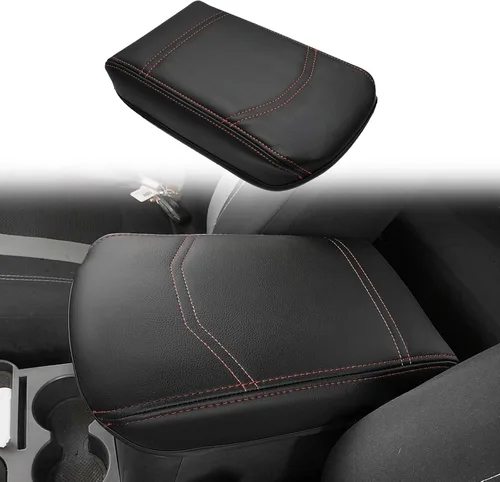 Vista 176 de Muslogy Funda para reposabrazos de consola central apta para Chevy Silverado/Tahoe y GMC Sierra/Yukon 2007-2013, cómoda almohadilla