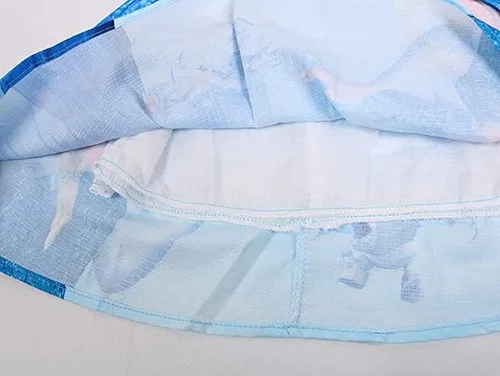 Vista 5 de WNQY Vestido de princesa para niñas vestido casual con estampado de dibujos animados de Halloween