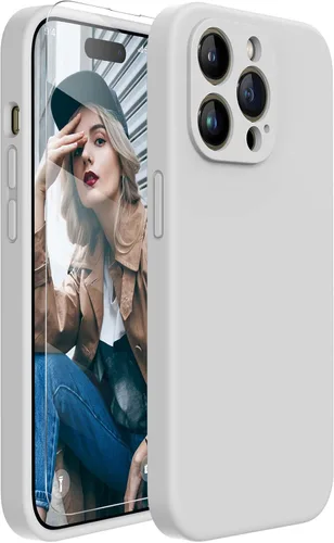 Vista 302 de Miracase Funda ultradelgada diseñada para iPhone SE 2022 (3ª generación)/iPhone SE 2020 (2ª generación)/iPhone 7/iPhone 8 con protector de pantalla