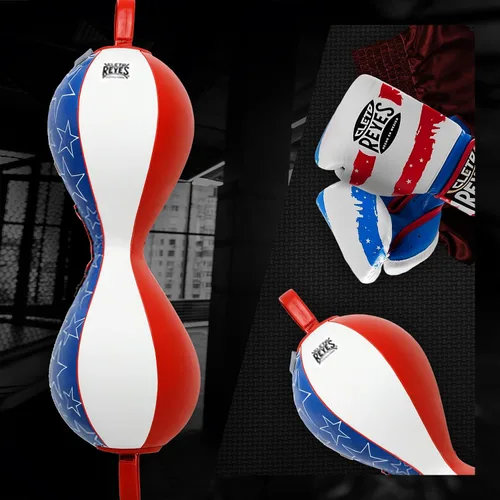 Vista 4 de CLETO REYES Saco de boxeo de doble extremo para entrenamiento de boxeo, entrenamiento de gimnasio, MMA, kickboxing, Muay Thai